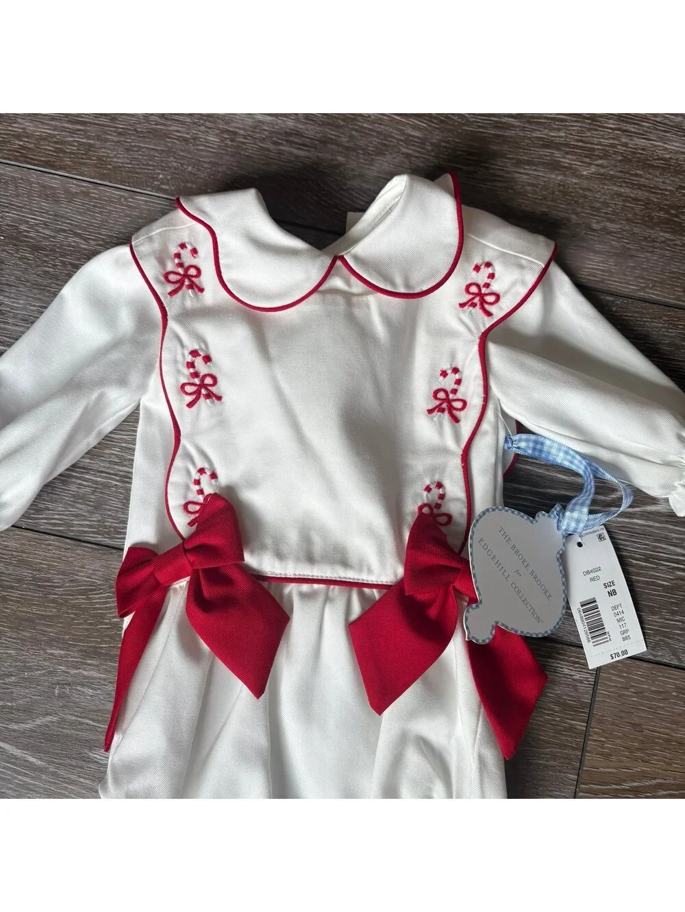 Broke Brooke Edgehill Collection Christmas Bubble Set NB NWT